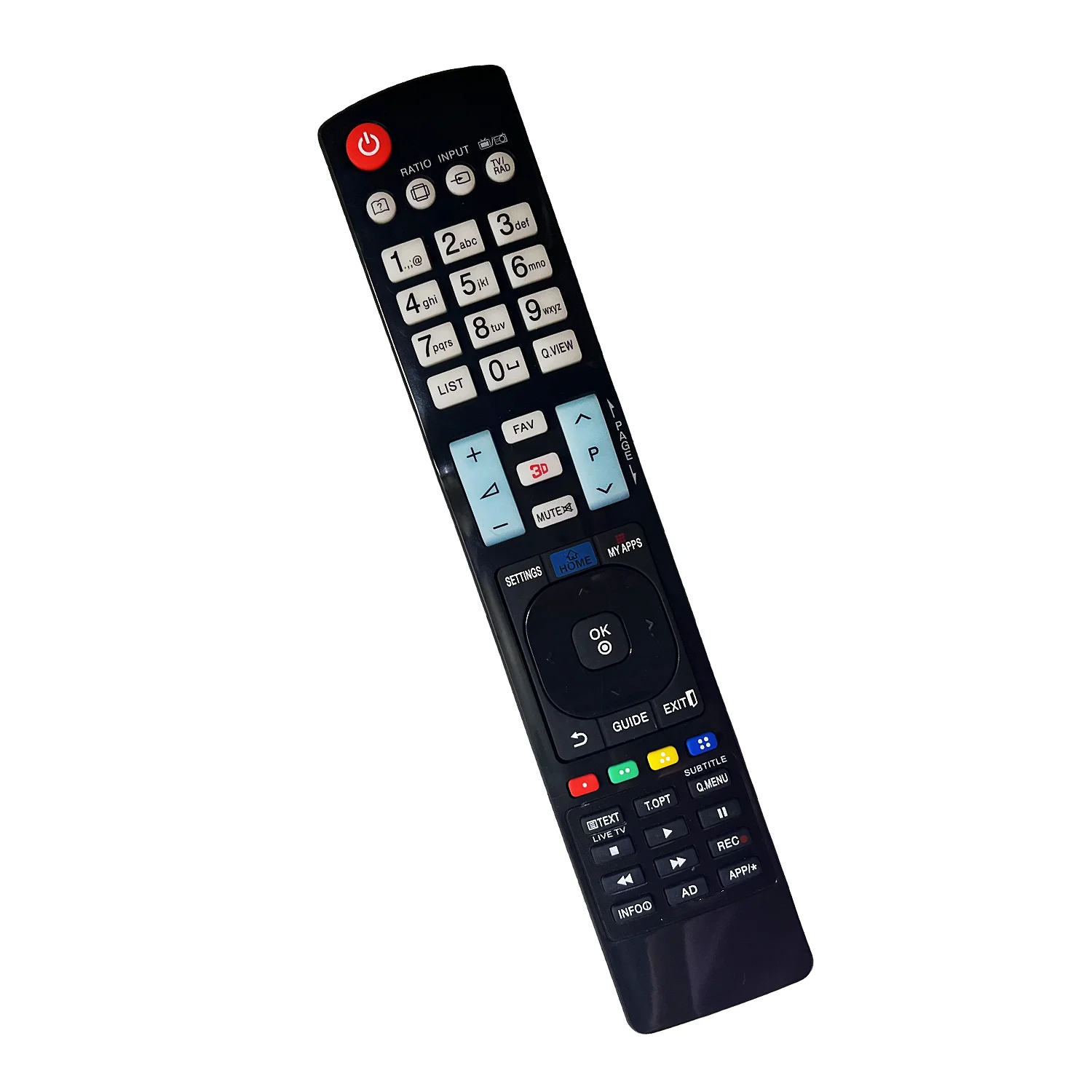 NEW Remote Control Fit for 55LB6000 32LP620H 32LP620H-UH 32LT670H-UA 32LT770H 32LT770H-UA Smart 3D Plasma LCD LED HDTV