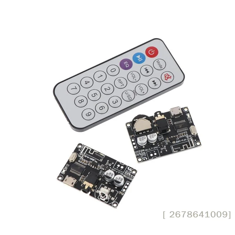 لوحة استقبال الصوت بلوتوث 5.0 (XY-WRBT)، وحدة مضخم صوت استيريو مع جهاز تحكم عن بعد، مدخل جهد واسع لمكبر الصوت DIY والترقية #2