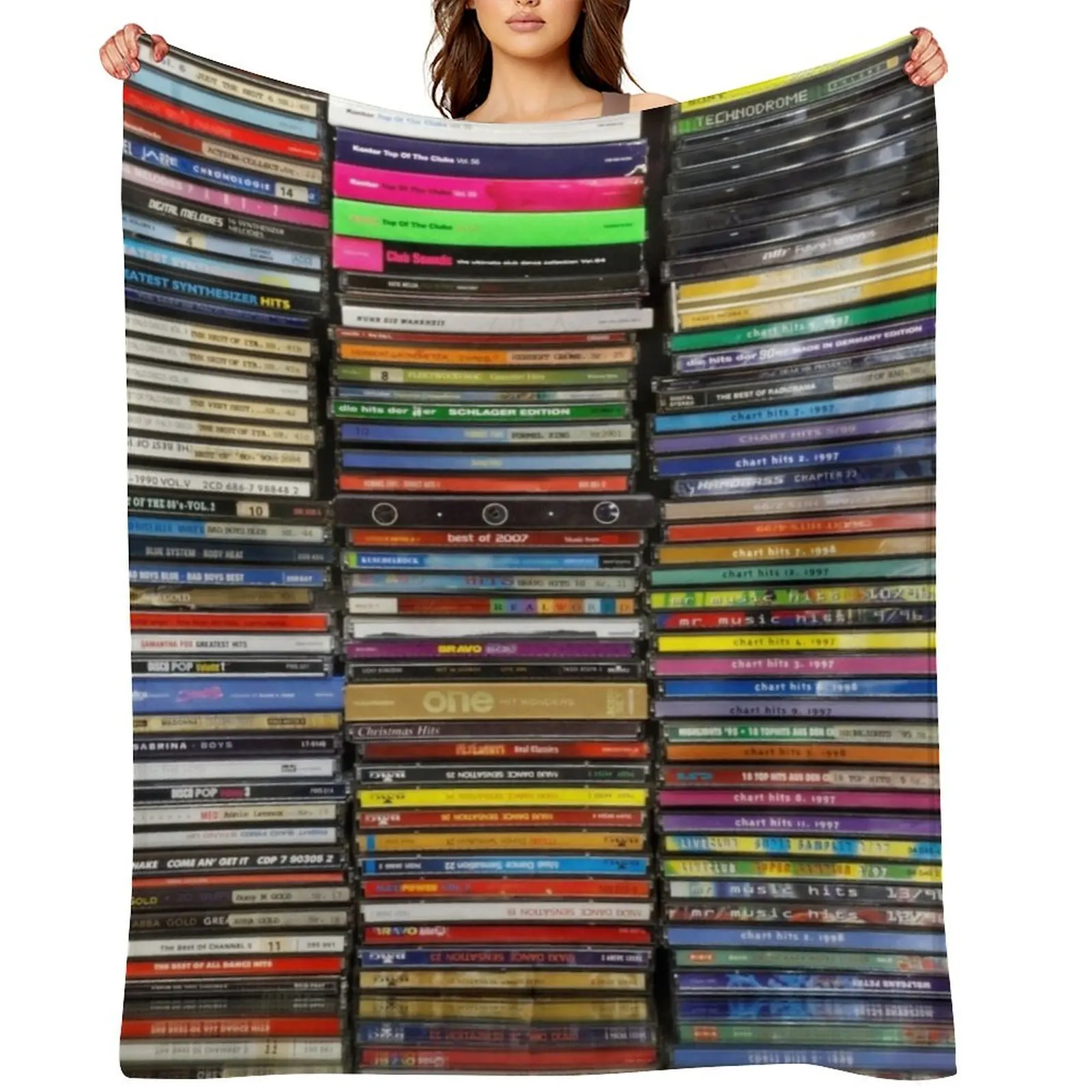 Stacks Of Cds Throw…