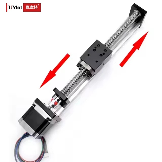 

UMOT Low Cost 700mm Stroke 25kg Load Aluminium Roller Shutter Guide Rail for Cnc Linear Sliding Guide Rail for Cartesian Robot