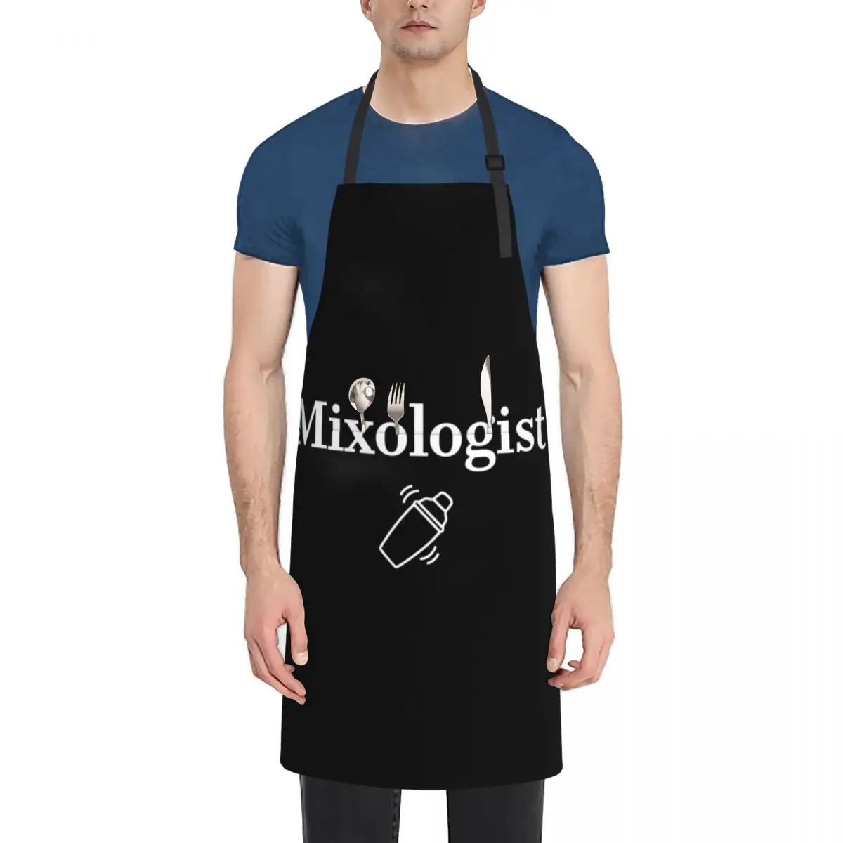 Mixologist Bartender Cocktail Mixed Drink Shaker Apron Kitchen accessories Custom Funny Kitchen For Men Apron