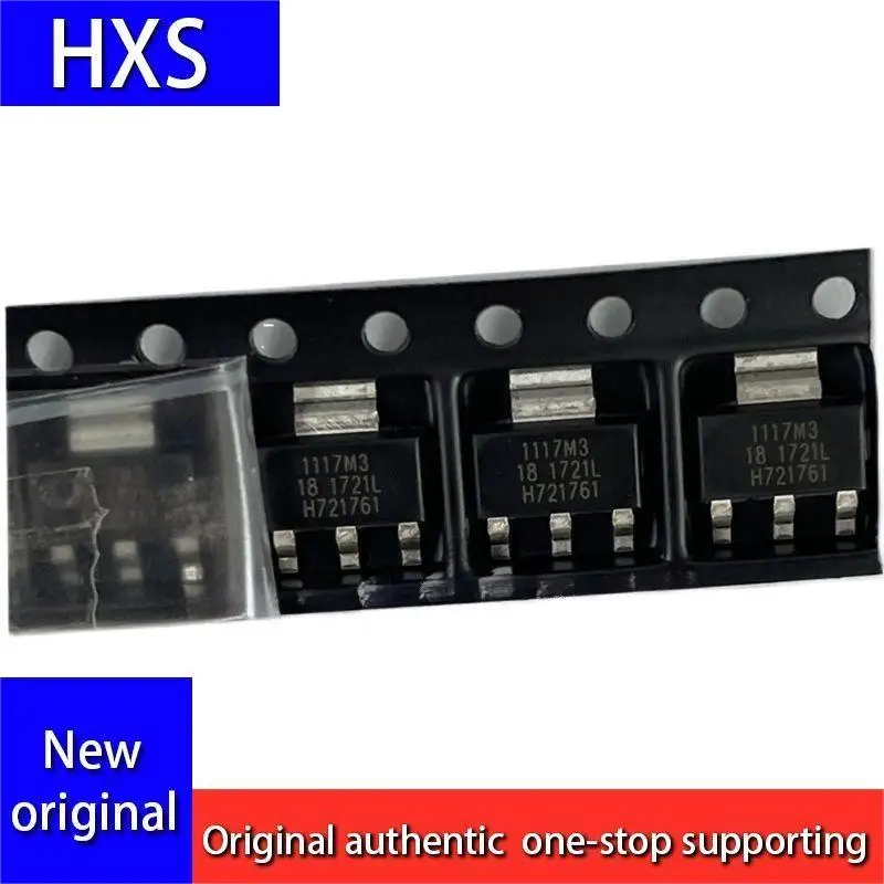 10PCS/LOT SPX1117M3-1.8V 1117M3 18 SOT223 power step-down chip linear regulator brand new original