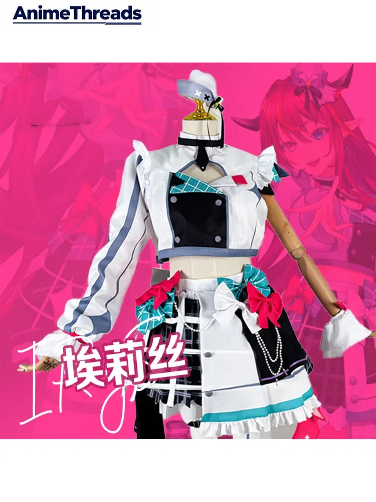 THREAD Vtuber Hololive4th En Irys Cosplay Costume Cos Game Anime Party Uniform Hallowen Play Role Clothes Clothing