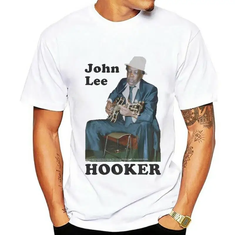 John Lee Hooker T Shirt (Official) Lightweight Vintage Style