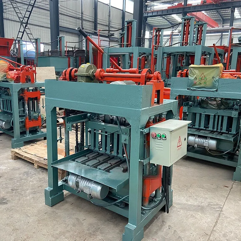 Small Semi-Automatic 4-30 Type Cement Making Non-Burning Hollow Brick Forming Machine