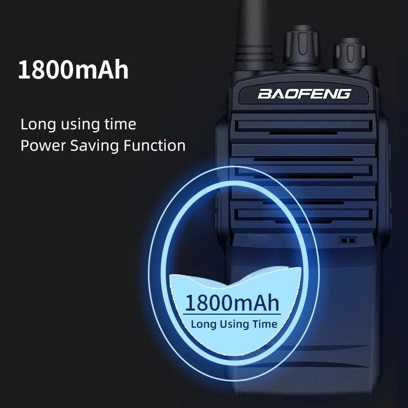 Baofeng BF-UV62 Walkie-talkie Anti Fall Long-distance Large Capacity Battery Classical Outdoor Handheld Intercom Driving Tour