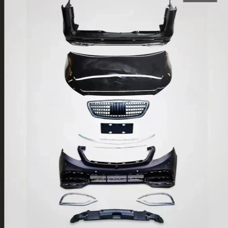 

V260 Bodykit Upgr High Quality Plastic Front Bumper Grille Easy Installation New Condition