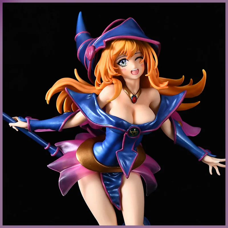 

Yu-Gi-Oh! Duel Monsters Dark Magician Girl Action Figure 28cm Anime Collectible Model Statue For Fans Desktop Decoration