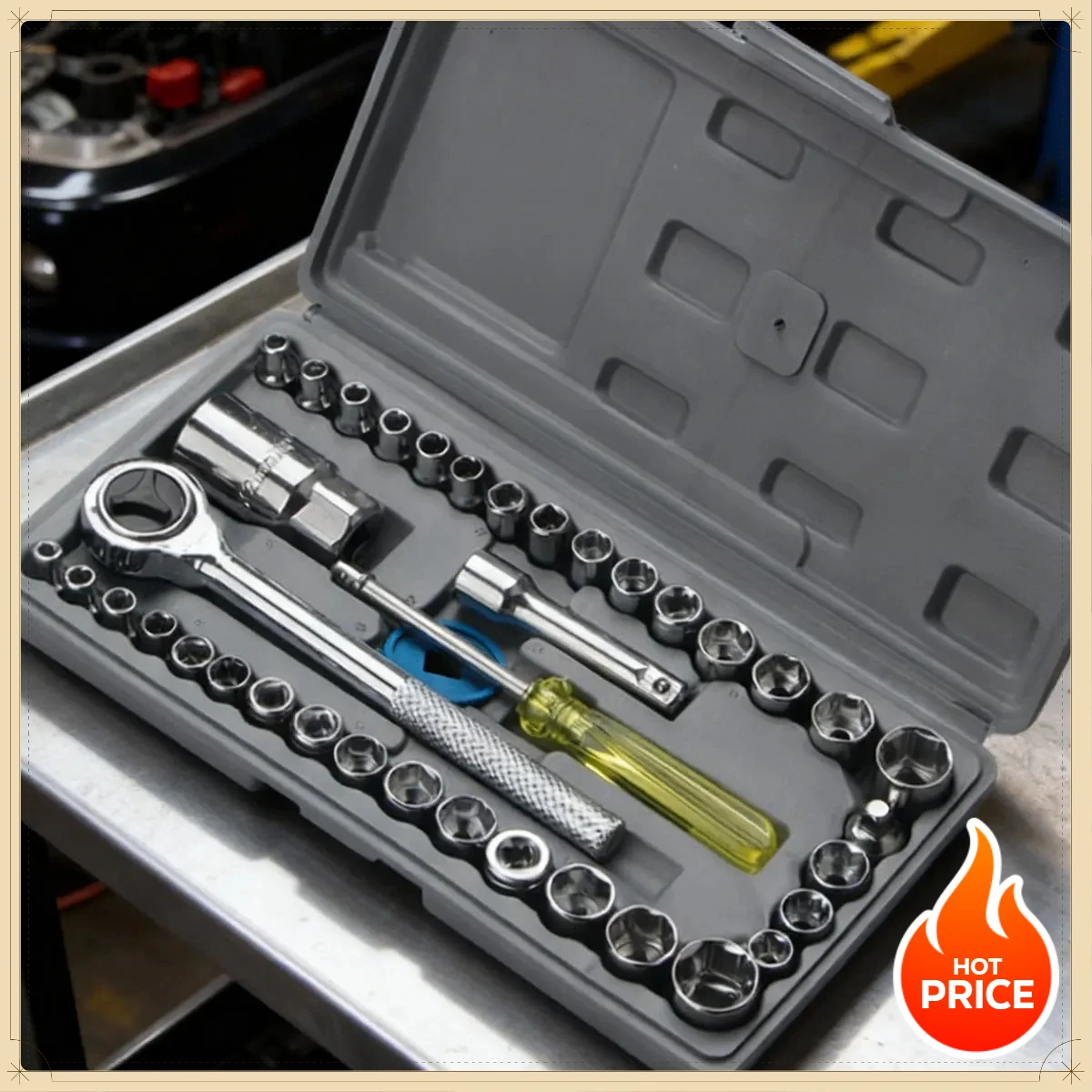 

Auto Disassembly Tool Set Socket Wrench Kit Multifunctional Automotive Repair Tools for Car Maintenance