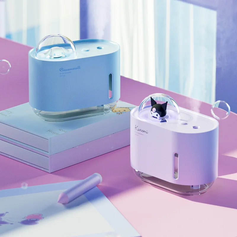 

The Latest Sanrio Space Capsule Humidifier Small Desktop Kulomi Jade Dog Usb Spray Home Office Bedroom Atomizer Send Girlfriend