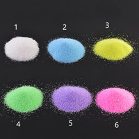 24G Colourful Quartz Sand Garden Artificial Powder Tree Snow Micro Landscape Decoration Children's Entertainment Beach Sand