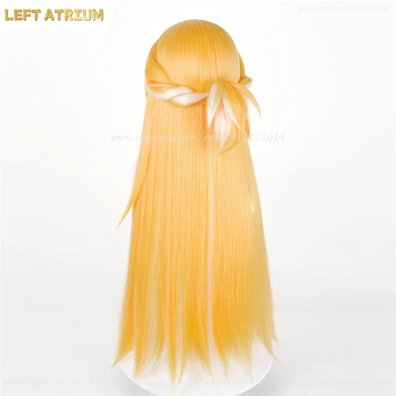 ZZZ Ju Fufu Cosplay Wig Orange White Mixed 72cm Wigs For Women Cosplay Anime Wig Heat Resistant Synthetic Hair Halloween view 6