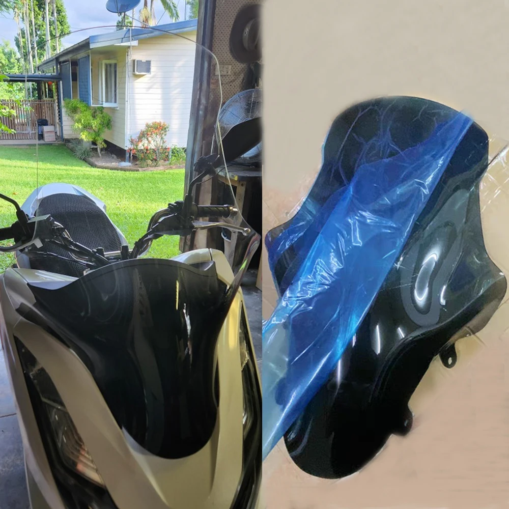 

PCX160 Windscreen Windshield for Honda PCX 160 2023 2024 Wind Deflectors Motorcycle Accessories Touring Screen Heightening Visor