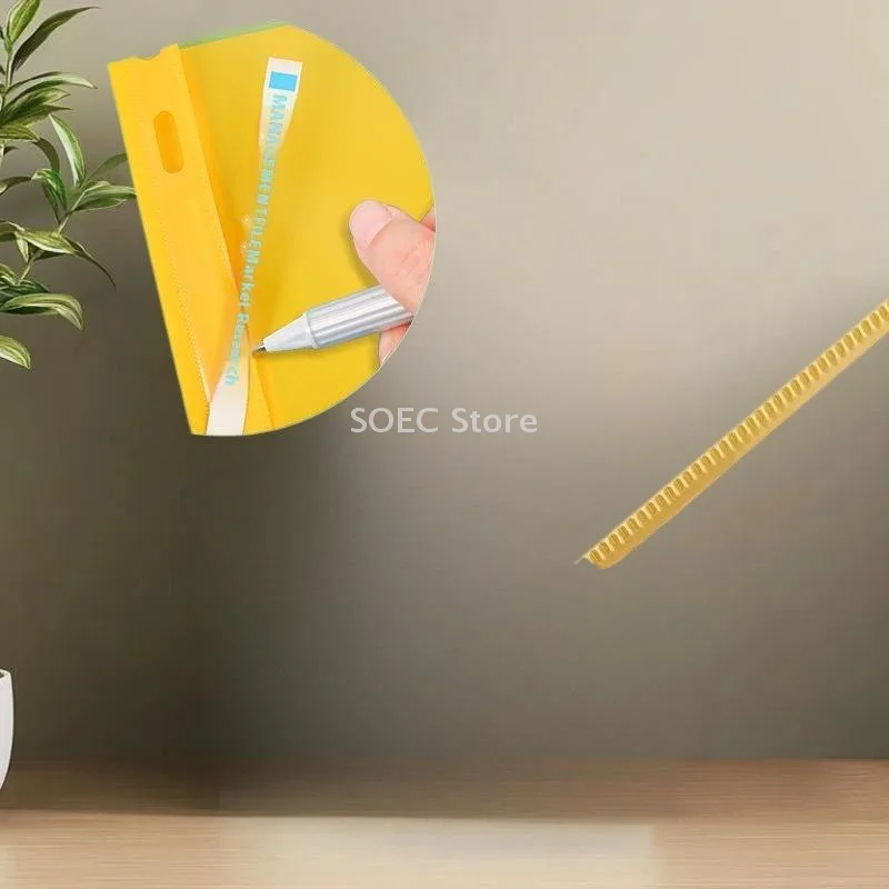 

5pcs A4 Project Folder, Presentation Project Folder A4 Report, Document File Transparent Cover