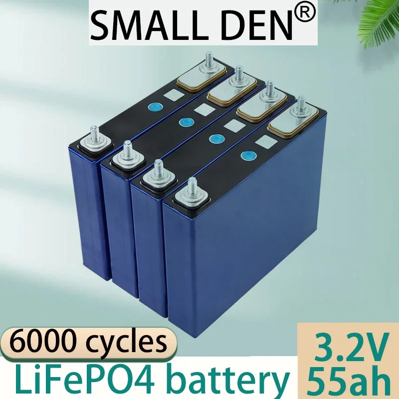 3.2V 55Ah lithium iron phosphate battery with QR code A-level 6000+cycle full capacity suitable for large capacity use