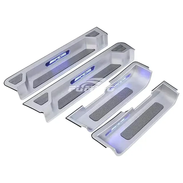 VITO Stainless Steel Illuminated Pedal Kit Luxury Car Interior Modification Waterproof Install Dash Kits Foot Pedal Upgrade