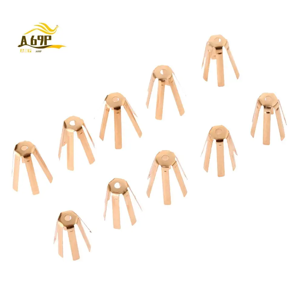

A69P-20Pcs Universal Brass Golf Adapter Spacer Shims Fit 0.350 Golf Shafts Shim Adapter Golfing Club Shafts Accessories Gold
