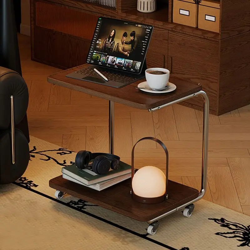 

Classic Elegant Coffee Table Trendy Nordic Side Table Minimalist Small Bedside Living Room Table Basse Furniture Decoration