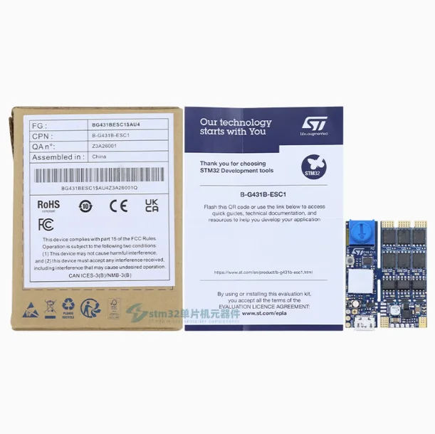 

Лот 1/ шт. Комплект для исследования B-G431B-ESC1 использует плату разработки MCU STM32G431CB L6387, которая 100% новый и оригинальный.