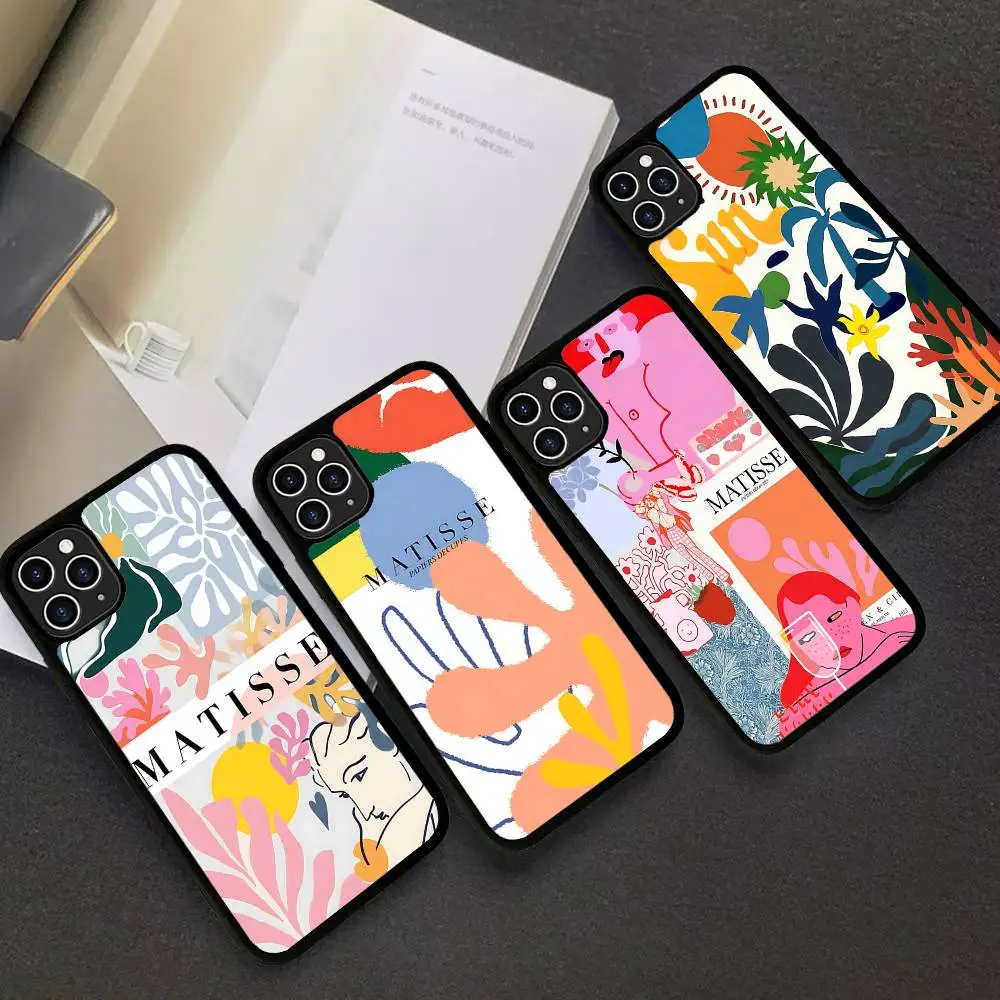 

Henri Matisse Art Painting Phone Case Silicone PC+TPU For For iPhone 11 12 13 14 15 16 Plus Pro Max Cover