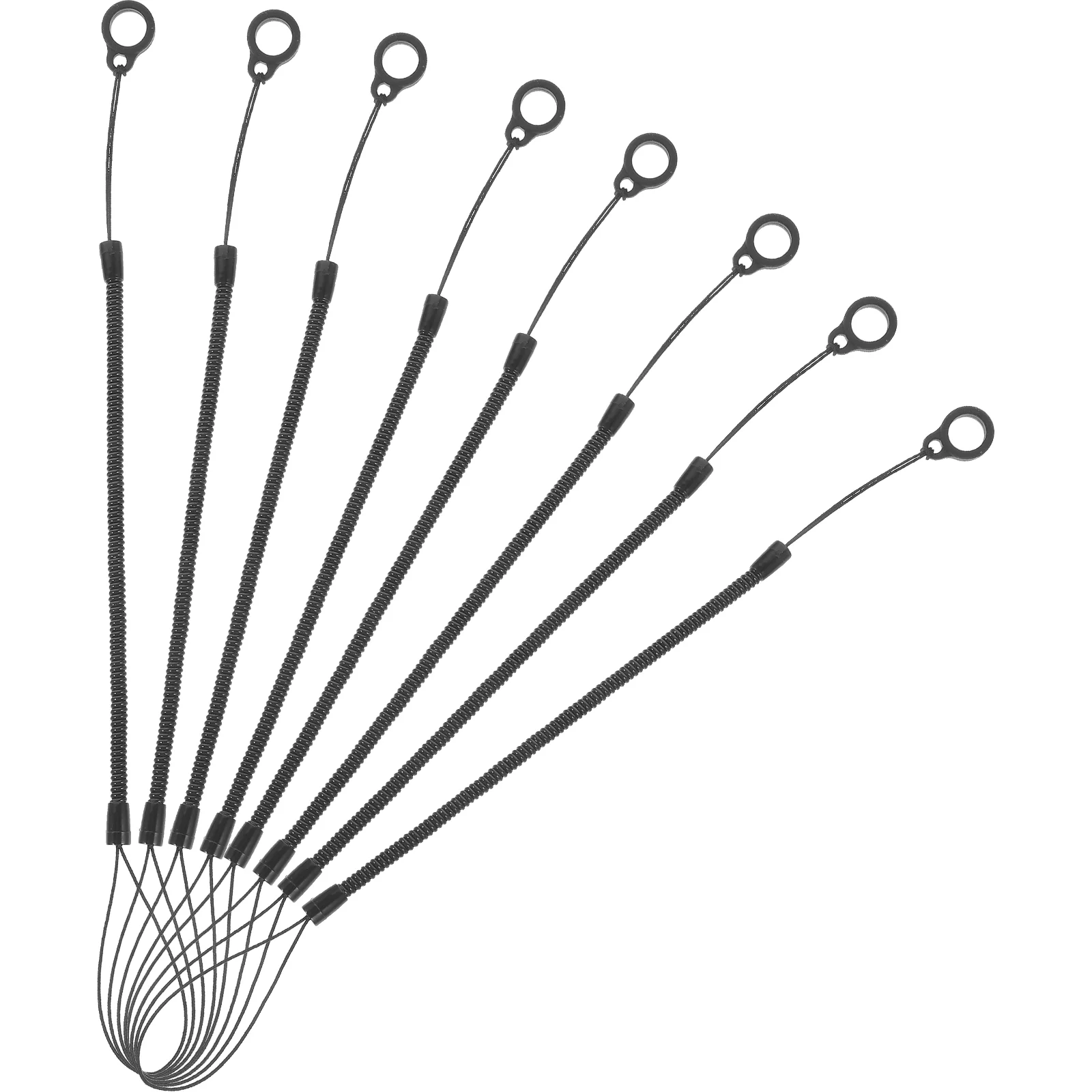 8-teiliges Stylus-Kabel, Stifte, Gürtel, Lanyard, Federhalter, Halterung, Leine, Anti-Verlust-Seil für Kunststoff-Silikagel-Telefongurt