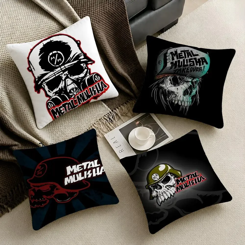 Moto M-Metal M-Mulisha Extreme Cushion Cover  Throw Pillow Soft Short Plush Cozy Durable Colorfast  Sofa Bedroom Home Decor Gift