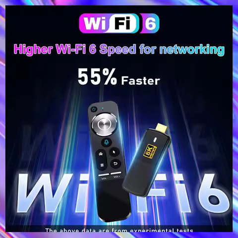 For H96MAX M3 TV Stick 2GB+16GB Android 13.0 Wifi6 4Kx2k H.265 HEVC RK3528 Set Top Box Media Player Mini TV Set Top Box US Plug