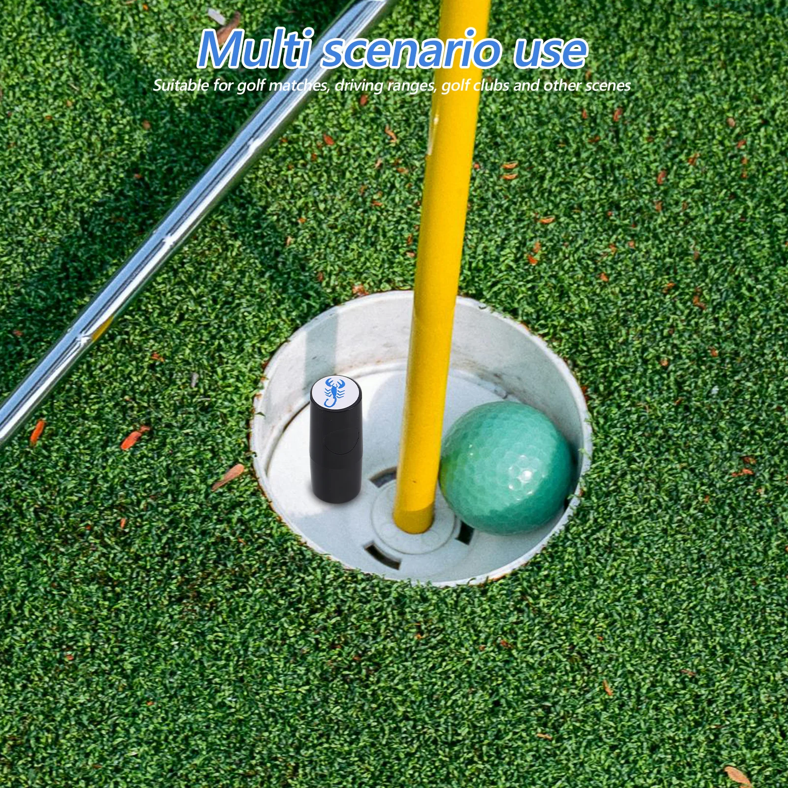 Stamper Waterproof Photosensitive Custom Stamp Markers Quick Drying Permanent Golf Ball Marker Tool Reusable Self Inking