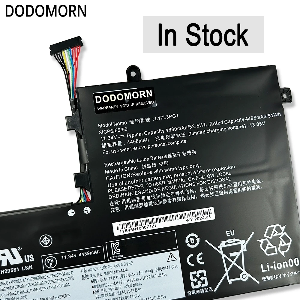 High Quality L17L3PG1 Battery For Lenovo Legion Y530 Y530-15ICH Y7000 Y7000P 2018/2019 L17C3PG1 L17C3PG2 L17M3PG1 L17M3PG3