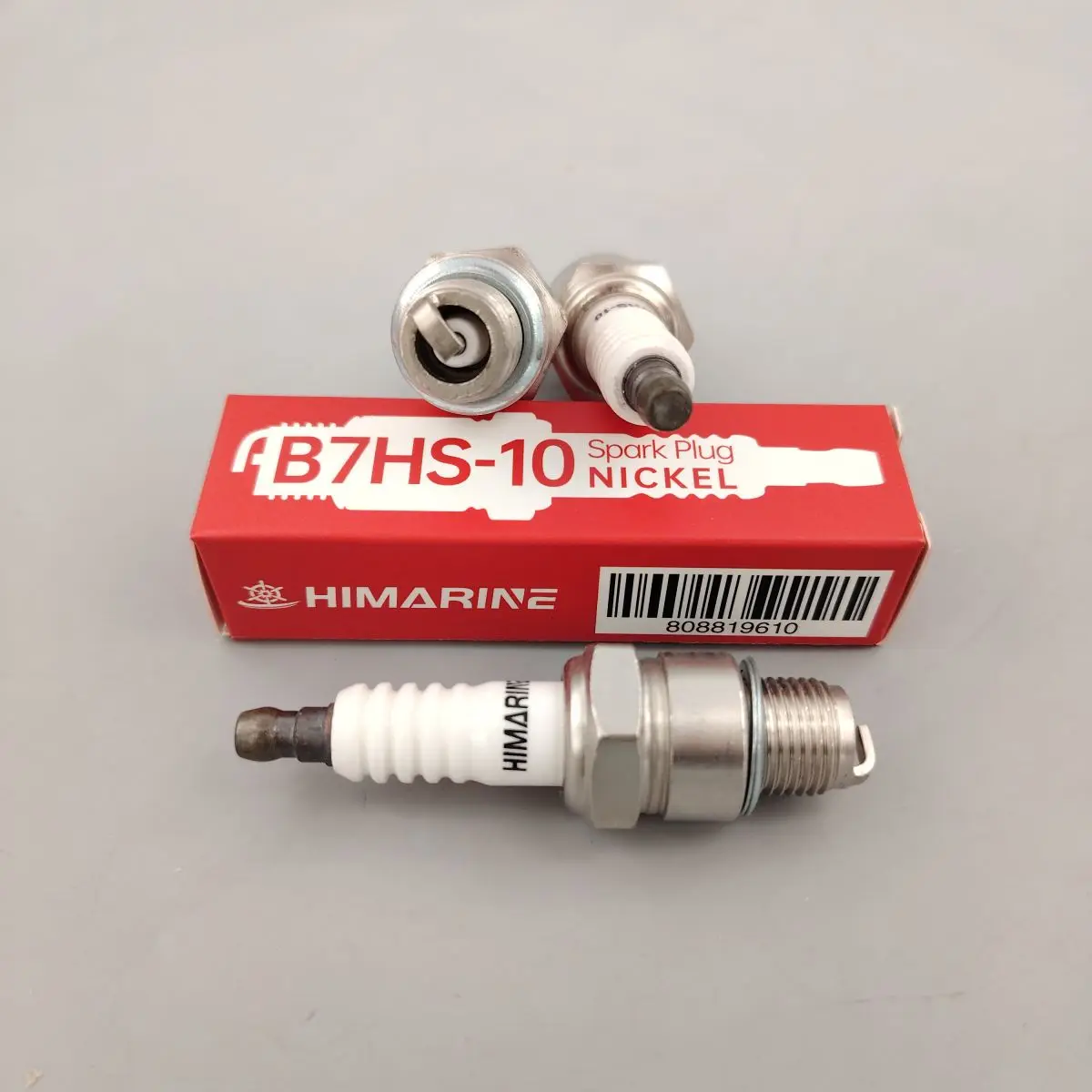 Himarine Brand B7HS-10 Spark Plug for Yamaha Tohatsu Mercury Outboard Motor Boat Engine 2 Stroke 30HP 40HP 60HP 2-250HP