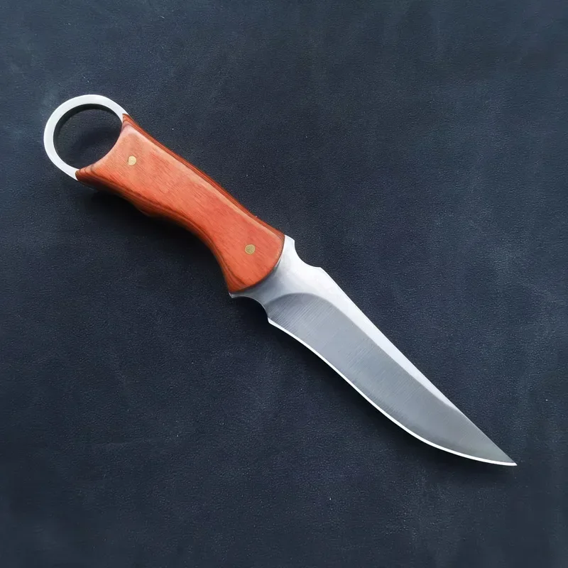 Outdoor Folding Knife Portable Camping Survival Household Daily Fruit Knife Barbecue Meat Western Knife