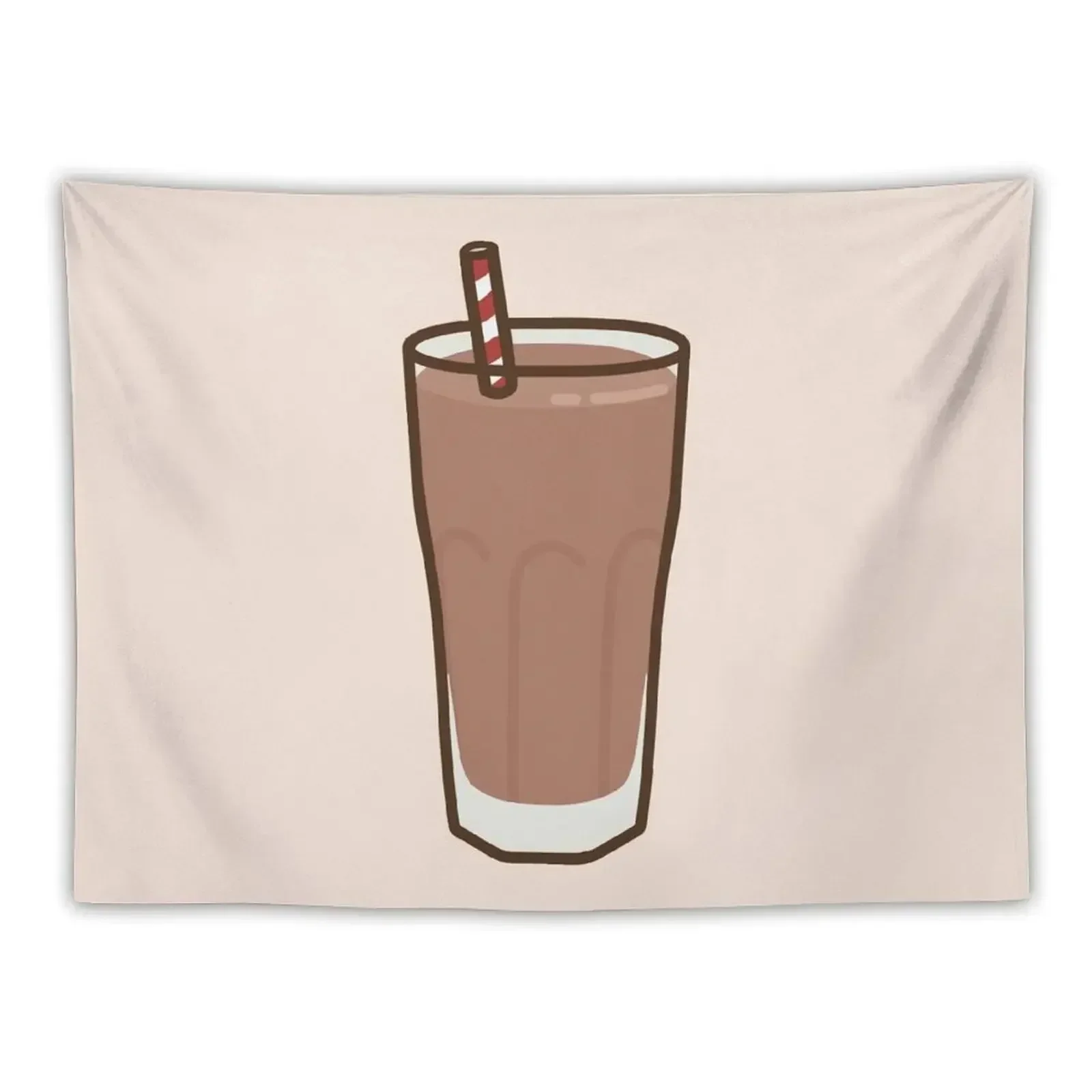 

Chocolate Milk Tapestry Decor For Room Mushroom Room Ornaments Wall Hanging Tapestry