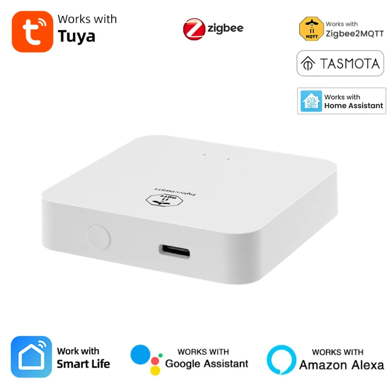 

Zigbee 3.0 Dongle Smart Gateway Hub Автоматизация умного дома Ethernet Bridge работает с ZigBee2MQTT Tasmota Alexa Home Assistant