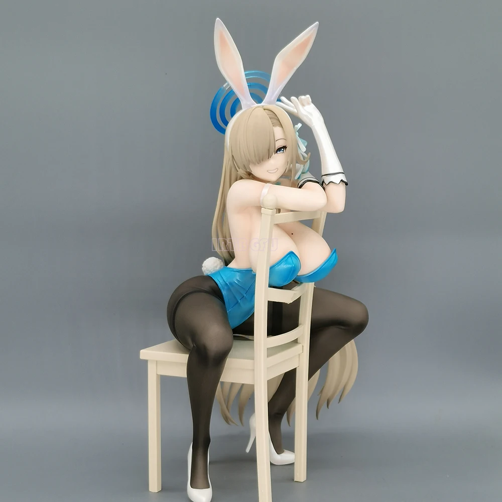 1/7 Bunny Girl Blue Archive Ichinose Asuna 22cm Chinese Anime Figure Toy Game PVC Action Figure Collectible doll gifts