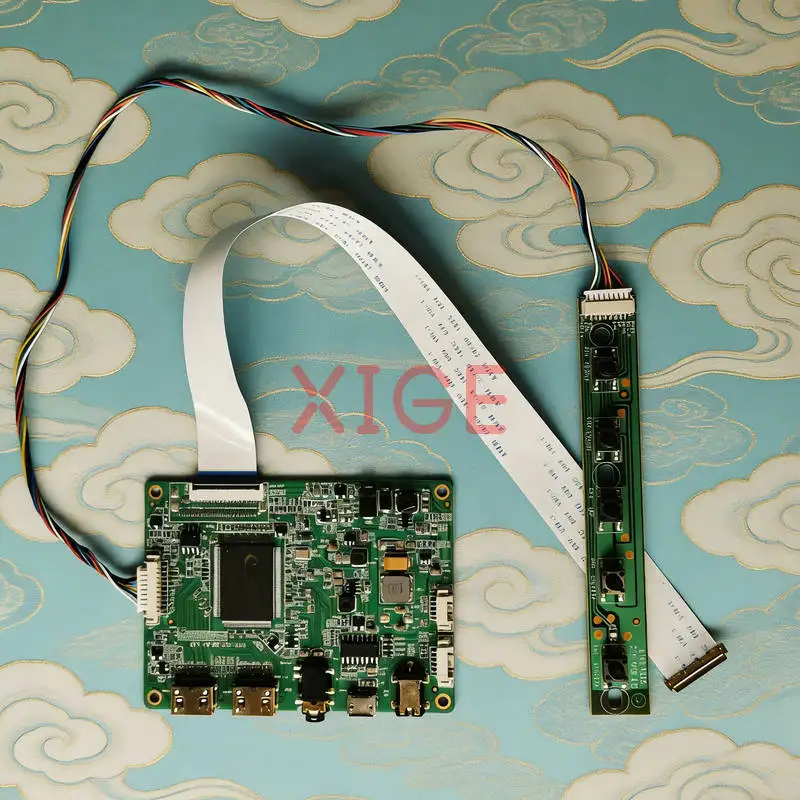 

Плата контроллера для экранов ноутбуков LTN133HL04, LTN133HL05, LTN133HL03, LTN133HL06 (1920x1080), 2 Mini-HDMI, EDP-30 Pin, DIY-комплект