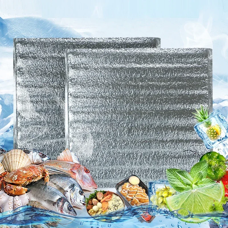 الألومنيوم احباط حقيبة عزل اكسبرس الوجبات الجاهزة حقيبة الغذاء المبردة الطازجة حفظ حقيبة اكسسوارات المطبخ حقيبة عزل الحرارة #4