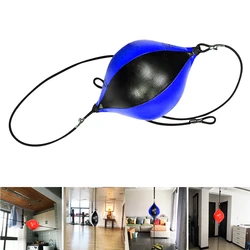 Quality PU Leather Punching Ball Pear Boxing Bag Inflatable Reflex Speed Balls Fitness Training Double End Boxing Speed Ball