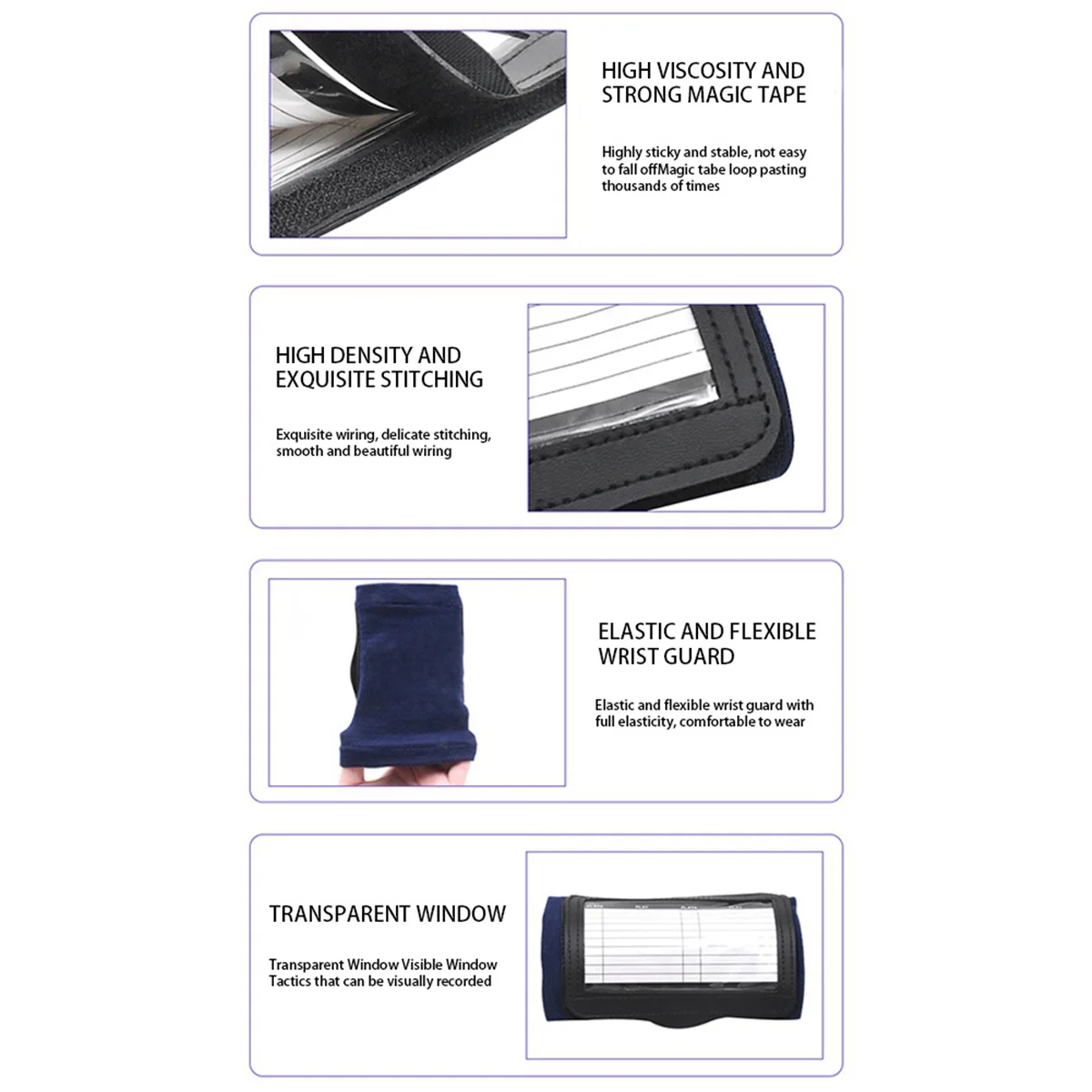 N18R Pacote com 2 pulseiras esportivas para adultos para futebol, beisebol e treinamento - braçadeiras