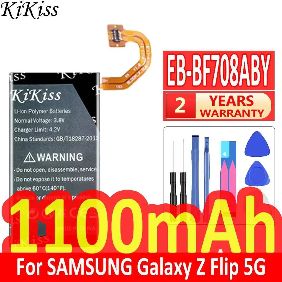 

EB-BF708ABY Mobile Phone Battery 1100Mah For Samsung Galaxy Z Flip 5G Reliable Power High Compatibility