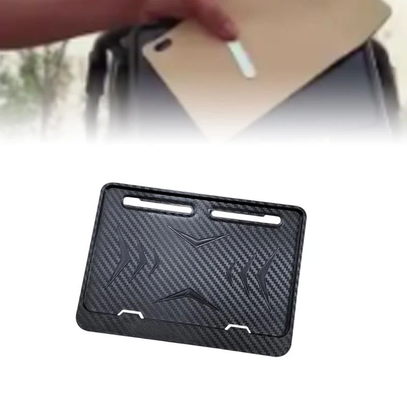 

New！Motorcycle License Plate Frames Universal License Plate Holder Rustproof Front Rear License Plate Holders Frame for Motor