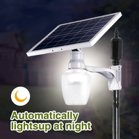300W Solar street light LED light control sensor dark automatically light suitable for home outdoor garden courtyard lighting