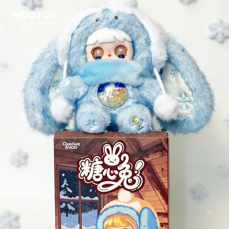

Коллекционная виниловая фигурка-сюрприз Mocici Sugar-Heart Rabbit Warm Whispers (серия Blind Box), милый кулон-украшение, подарок
