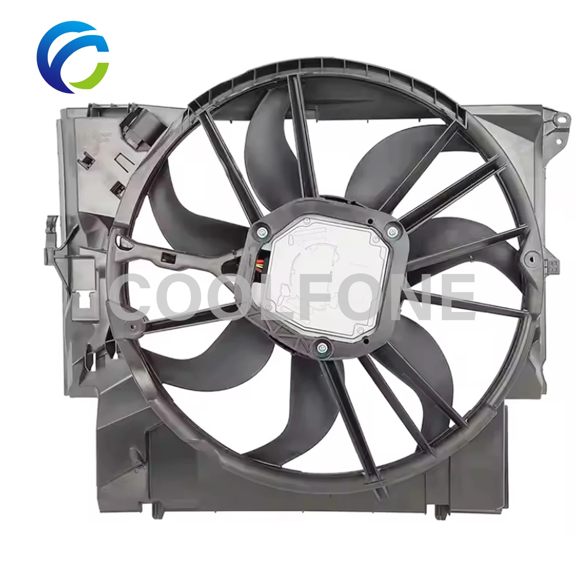 Radiator Electric Fan for BMW E82 E87 118d 120d 123d E90 E91 E92 E93 318d 320d 325d 330d E84 X1 N47 M47 17427801647 17427788907