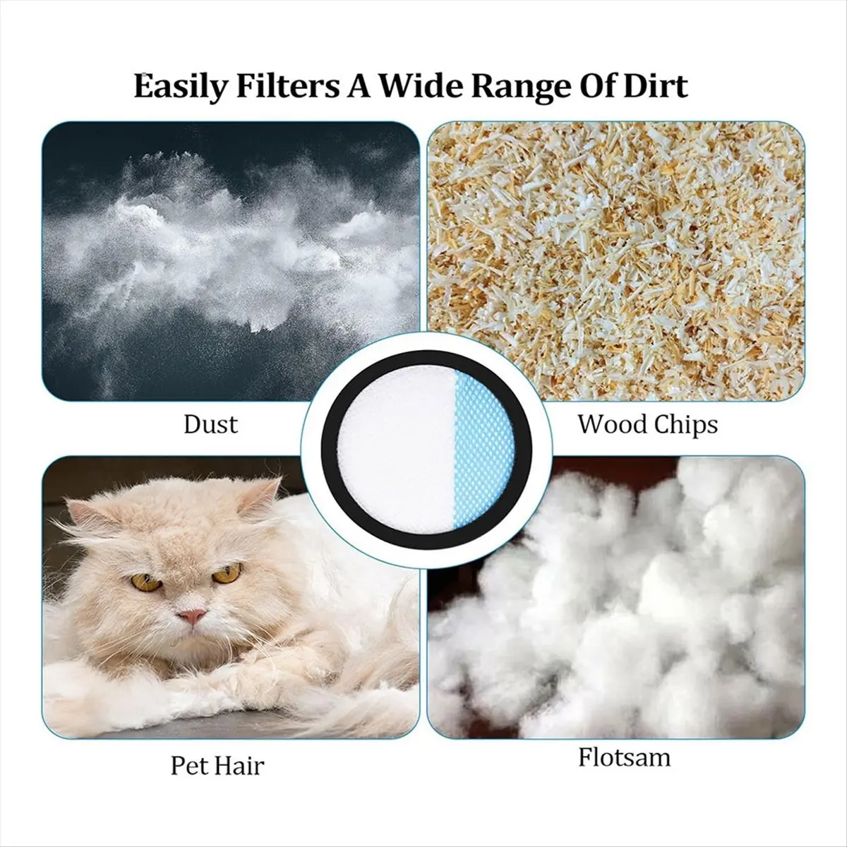 

FSLH Вакуумный беспроводной 18 В Сменный фильтр для 18 В + Беспроводной пылесос PBLSV716K, PBLSV716B