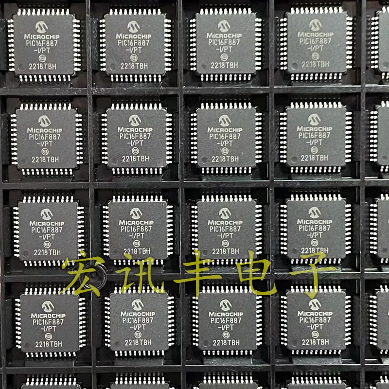 

10Pcs~50Pcs Original PIC16F887-I/PT PIC16F887 TQFP44 microcontroller chip