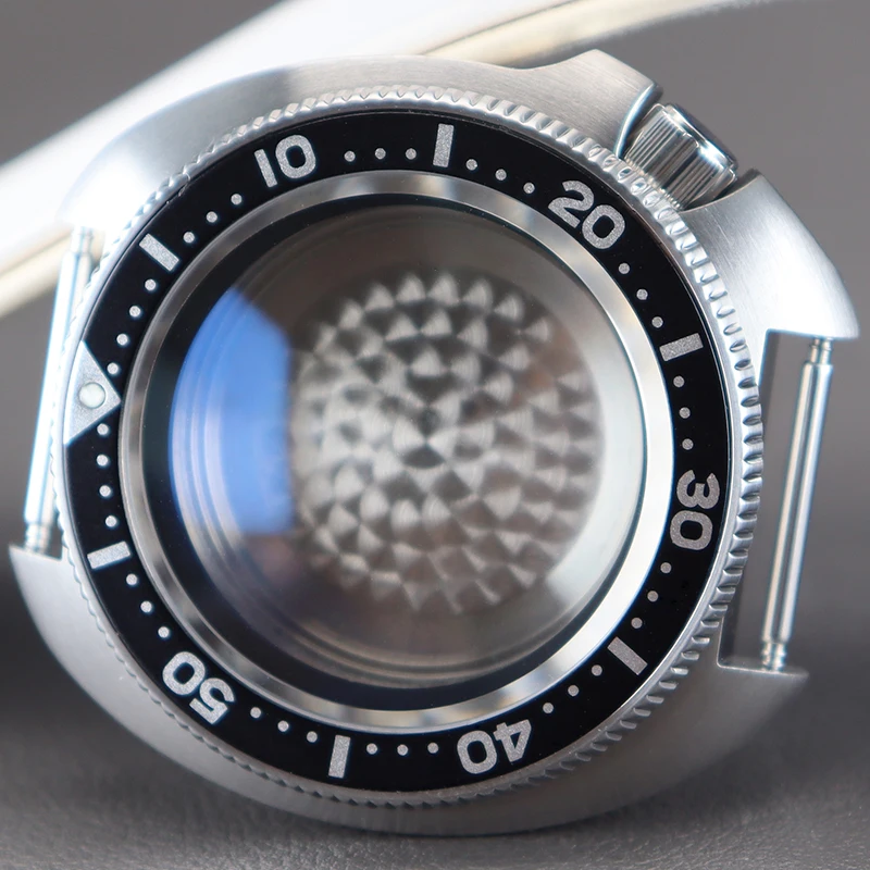 44mm Men's Watches Case Replace Watch Parts Sapphire Glass For NH35 NH36 NH34 NH38 4R36 Movement 28.5mm Dial With Chapter Ring