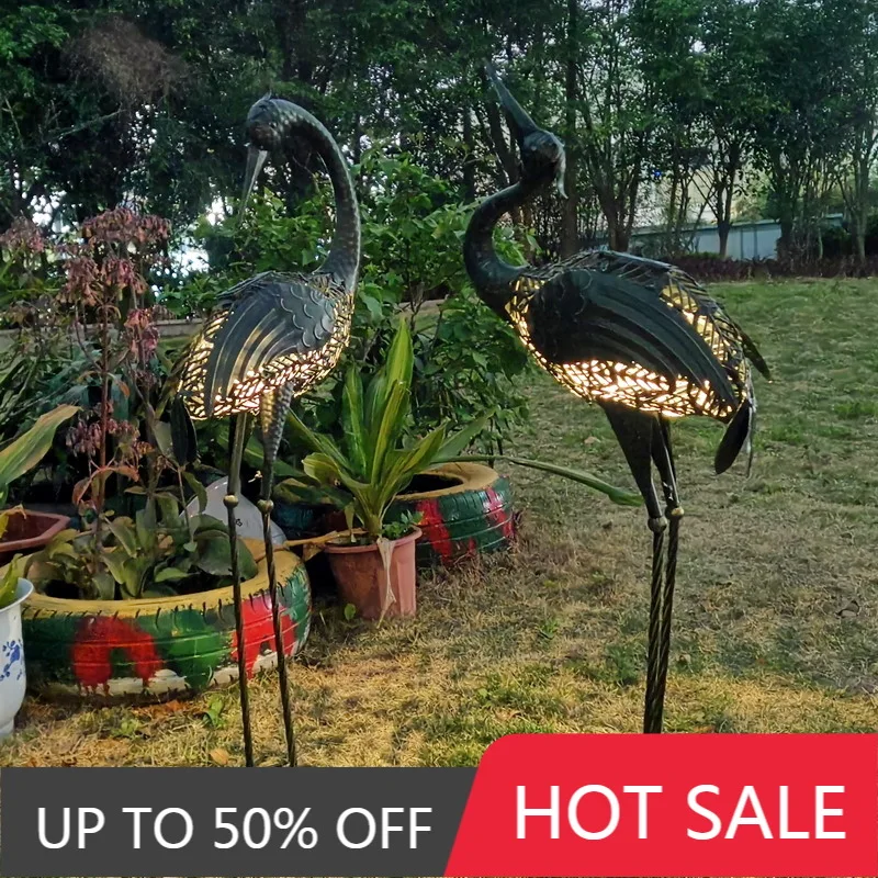 Outdoor Lamp Figurines Animal Groot Modern Original Creative Accessories Funny Sculptures Garden Ornaments Home Decoration