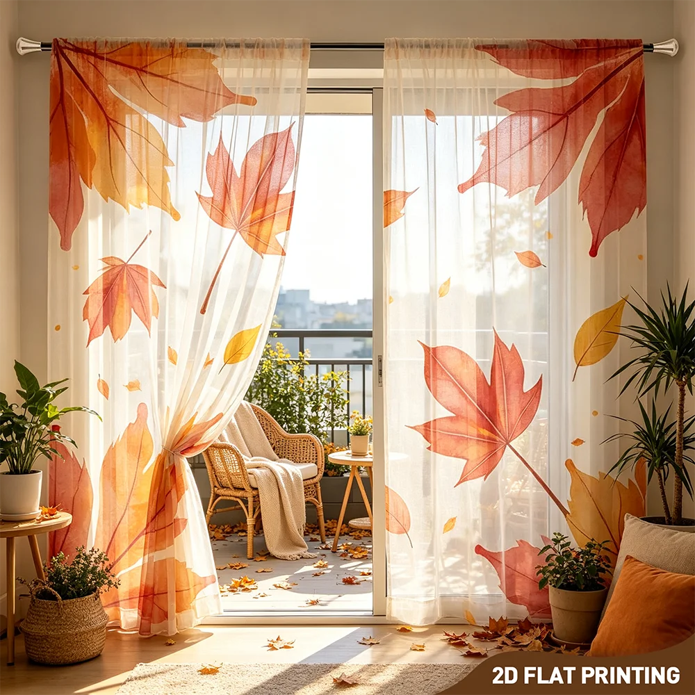 Lot de 2 rideaux transparents  - Curtain Sheer Voile avis et prix