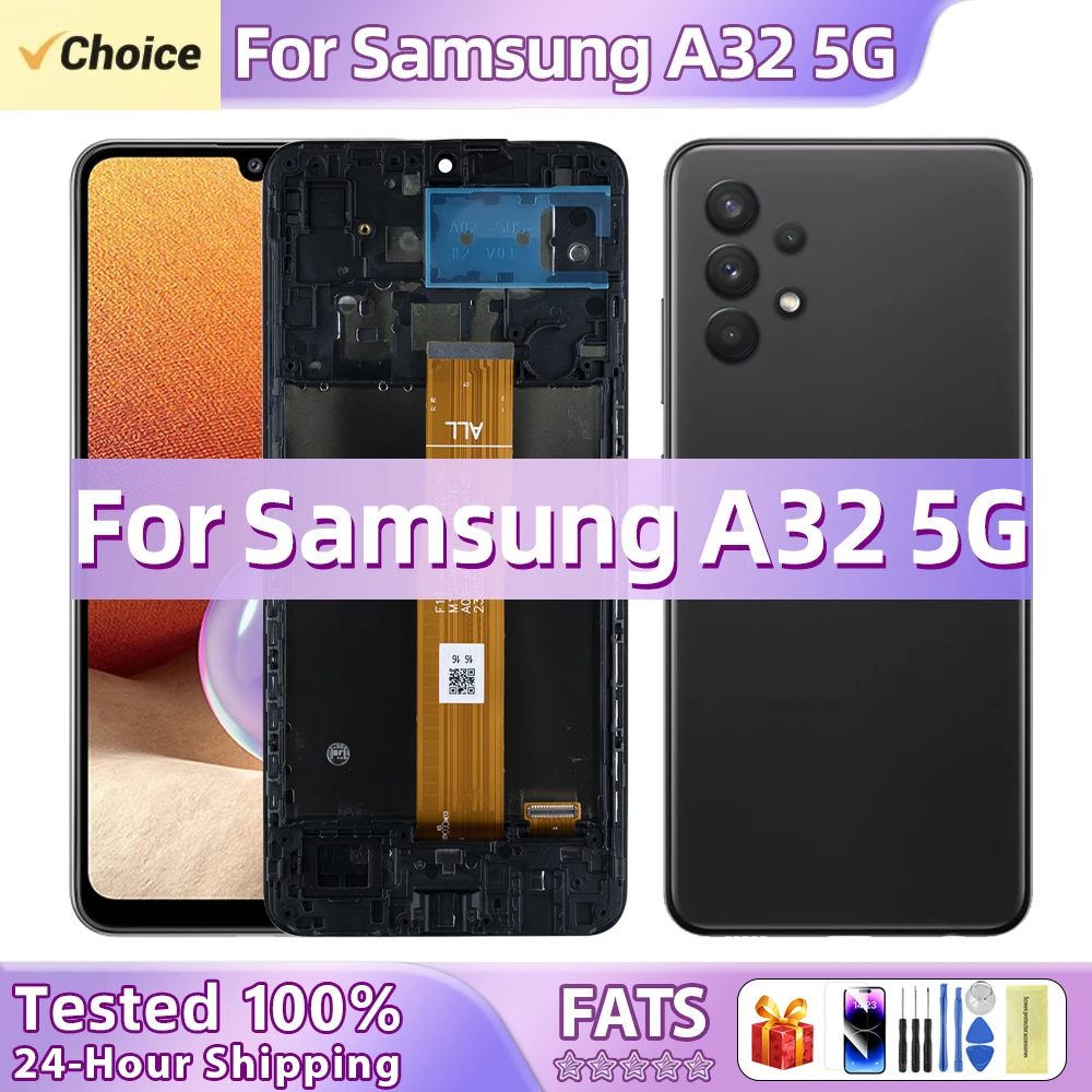 6.5'' For Samsung A32 5G For A32 5G A326 A326B A326U A326W A326K LCD Display Touch Screen Digitizer Assembly Replacement