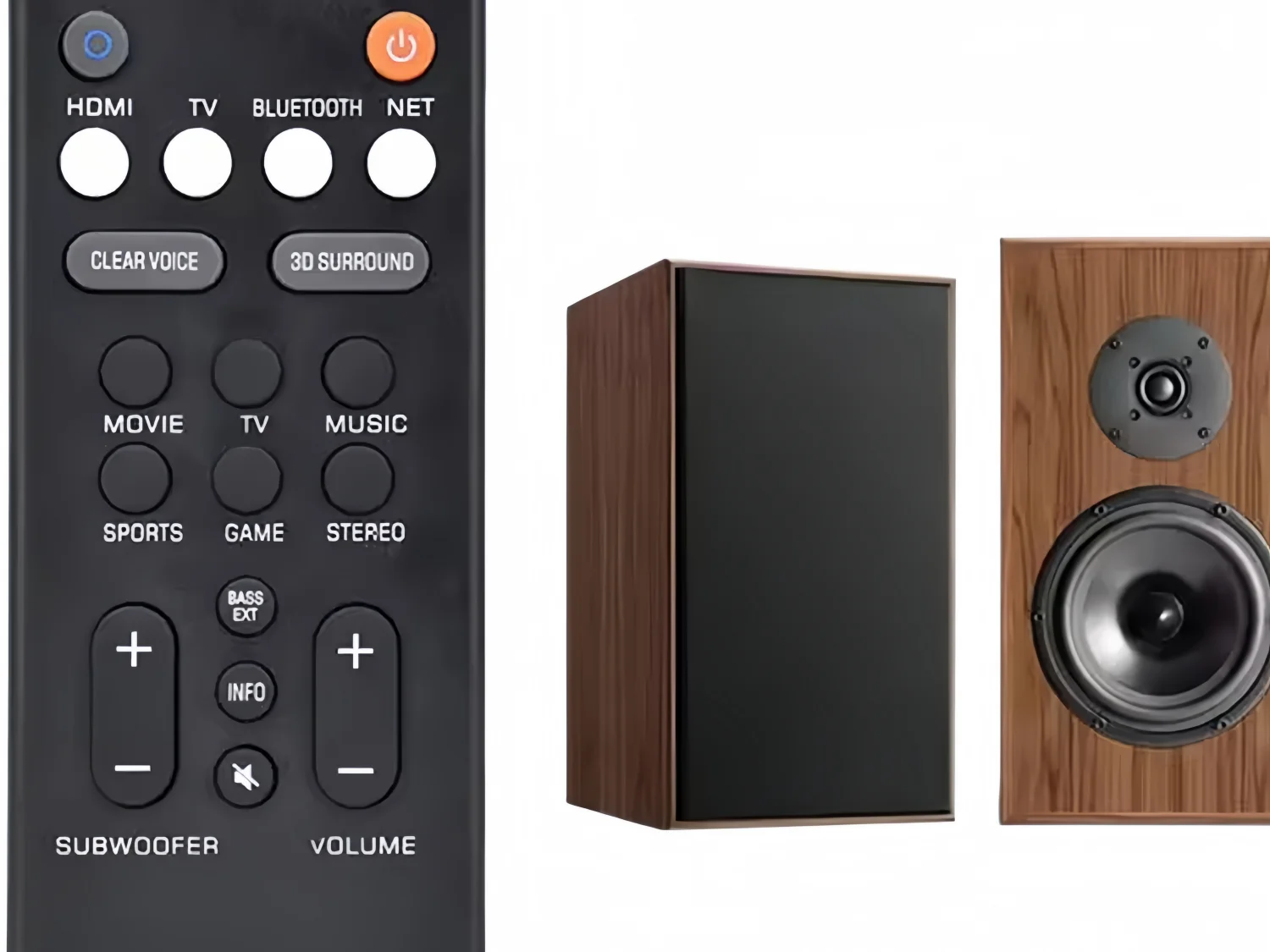 Control remoto para sistema de sonido Yamaha ATS-2090 YAS-109 ATS-1090 YAS-209 YAS-CU209 NS-WSW44